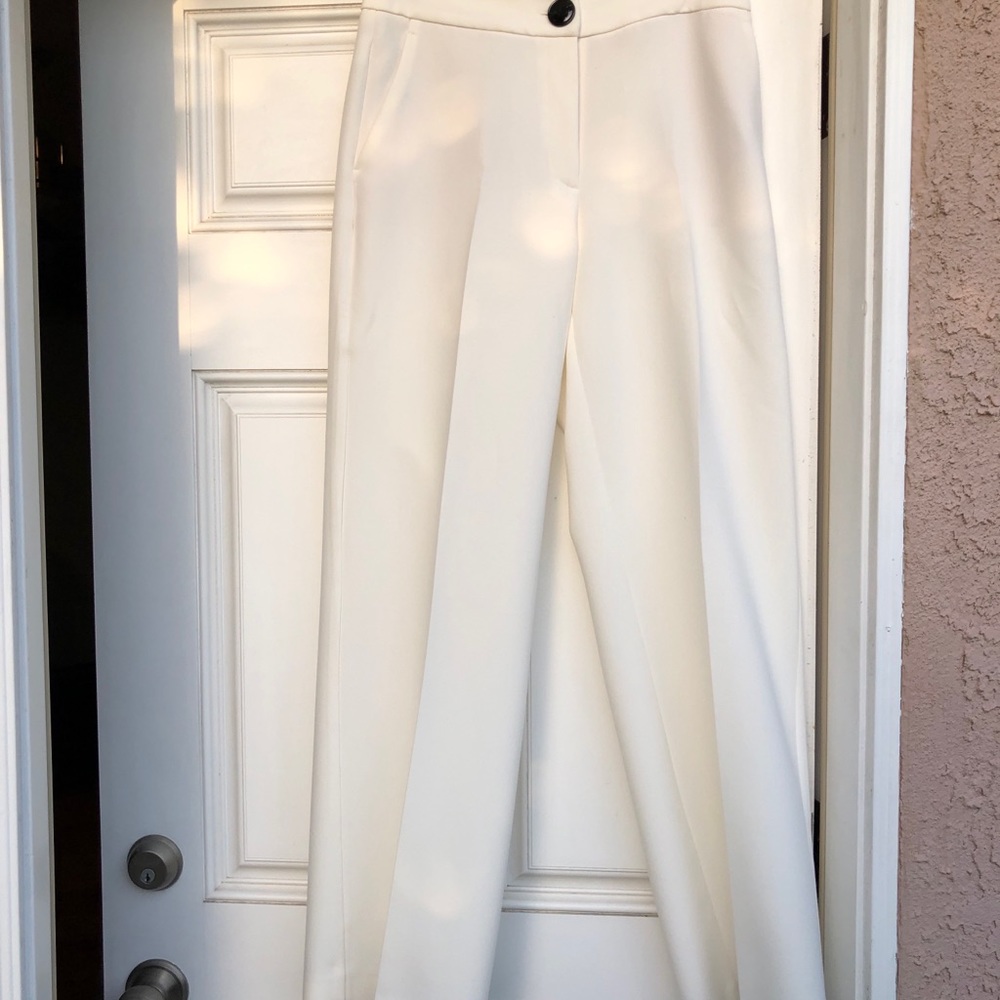 White trousers by Mango